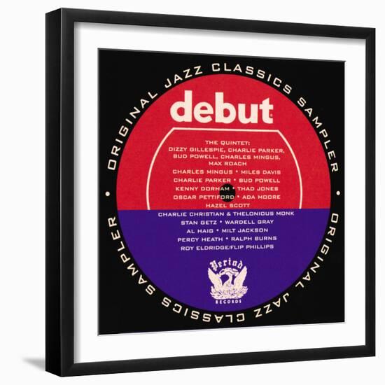 Debut Period Sampler-null-Framed Art Print