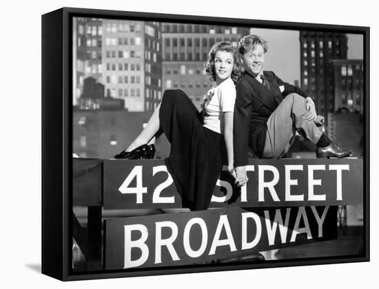 Debuts a Broadway Babes on Broadway, 1941-null-Framed Stretched Canvas