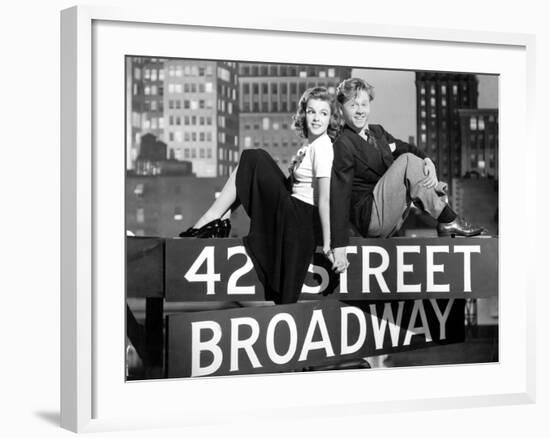 Debuts a Broadway Babes on Broadway, 1941-null-Framed Photo