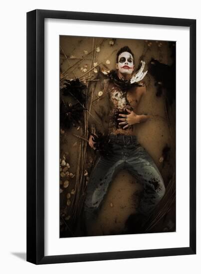 Decadent Clown, 2014-Elinleticia H?gabo-Framed Premium Giclee Print