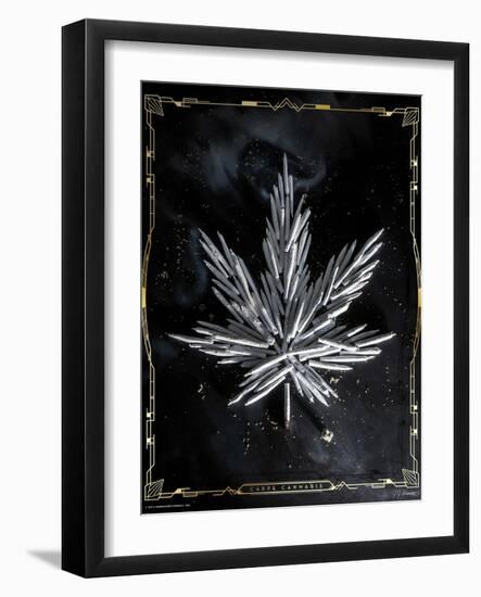 Decades Of Weed-JJ Brando-Framed Art Print