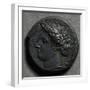 Decadrachm from Syracuse and Signed Euinetos, Depicting Artemis, Ancient Greek Coins-null-Framed Giclee Print