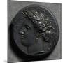 Decadrachm from Syracuse and Signed Euinetos, Depicting Artemis, Ancient Greek Coins-null-Mounted Giclee Print