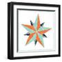 Decagram Star-Jeffrey Cadwallader-Framed Art Print