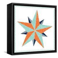 Decagram Star-Jeffrey Cadwallader-Framed Stretched Canvas