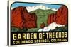 Decal for Garden of the Gods, Colorado Springs-null-Stretched Canvas