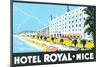 Decal for Hotel Royal, Nice France-null-Mounted Art Print