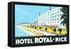 Decal for Hotel Royal, Nice France-null-Framed Stretched Canvas