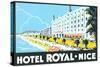 Decal for Hotel Royal, Nice France-null-Stretched Canvas