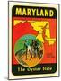 Decal for Maryland-null-Mounted Art Print