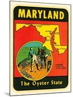 Decal for Maryland-null-Mounted Art Print