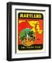 Decal for Maryland-null-Framed Art Print