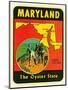 Decal for Maryland-null-Mounted Art Print