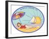 Decal of Myrtle Beach-null-Framed Art Print