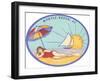 Decal of Myrtle Beach-null-Framed Art Print