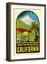 Decal of South Pasadena, California-null-Framed Art Print
