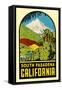 Decal of South Pasadena, California-null-Framed Stretched Canvas