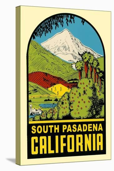 Decal of South Pasadena, California-null-Stretched Canvas