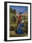 Decapitation, Miniature from the Bible of Pope John XXII-null-Framed Giclee Print