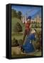 Decapitation, Miniature from the Bible of Pope John XXII-null-Framed Stretched Canvas