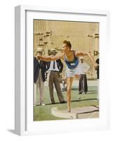 Decathlon: Achilles Jarvinen (Finland) Placed 2nd-null-Framed Photographic Print
