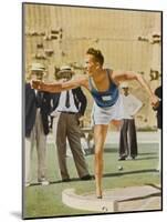 Decathlon: Achilles Jarvinen (Finland) Placed 2nd-null-Mounted Photographic Print