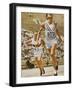 Decathlon: Charles (USA) Placed 4th in the 100 Metres-null-Framed Photographic Print