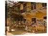 Decaying House in Panaji Formerly Known as Panjim, Goa, India-Robert Harding-Stretched Canvas