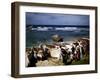 December 1946: a Fishing Fleet in Bathsheba, Barbados-Eliot Elisofon-Framed Photographic Print