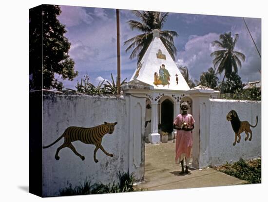 December 1946: a Hindu Temple on the Outskirts of Port Au Prince, Haiti-Eliot Elisofon-Stretched Canvas