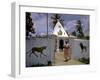 December 1946: a Hindu Temple on the Outskirts of Port Au Prince, Haiti-Eliot Elisofon-Framed Photographic Print