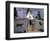 December 1946: a Hindu Temple on the Outskirts of Port Au Prince, Haiti-Eliot Elisofon-Framed Photographic Print