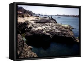 December 1946: a Ship Channel Connecting the Gulf of Mexico and Havana Harbor, Cuba-Eliot Elisofon-Framed Stretched Canvas