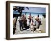 December 1946: Band at the Kastillito Club in Veradero Beach Hotel, Cuba-Eliot Elisofon-Framed Photographic Print