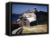 December 1946: El Morro Castle and Morro Lighthouse, Havana Harbor, Cuba-Eliot Elisofon-Framed Stretched Canvas