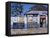 December 1946: Entrance to the Silver Lining Cafe in Jamaica-Eliot Elisofon-Framed Stretched Canvas