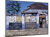 December 1946: Entrance to the Silver Lining Cafe in Jamaica-Eliot Elisofon-Mounted Photographic Print