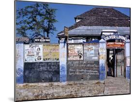 December 1946: Entrance to the Silver Lining Cafe in Jamaica-Eliot Elisofon-Mounted Photographic Print