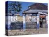December 1946: Entrance to the Silver Lining Cafe in Jamaica-Eliot Elisofon-Stretched Canvas