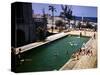 December 1946: Guests Swimming at the Pool at the Hotel Nacional in Havana, Cuba-Eliot Elisofon-Stretched Canvas