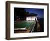 December 1946: Guests Swimming in the Pool at Myrtle Bank Hotel in Kingston, Jamaica-Eliot Elisofon-Framed Photographic Print