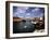 December 1946: Harbor Police in the Rowboat in Bridgetown Harbor, Barbados-Eliot Elisofon-Framed Photographic Print