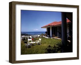 December 1946: Hotel La Citadelle in Port Au Prince, Haiti-Eliot Elisofon-Framed Photographic Print