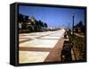 December 1946: Pathway to El Morro Castle in Havana, Cuba-Eliot Elisofon-Framed Stretched Canvas