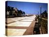 December 1946: Pathway to El Morro Castle in Havana, Cuba-Eliot Elisofon-Stretched Canvas