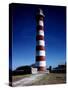 December 1946: Red and White Lighthouse in Barbados-Eliot Elisofon-Stretched Canvas