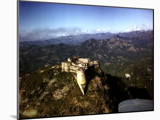 December 1946: the Citadel Fort Near Cap Haitien, Haiti-Eliot Elisofon-Mounted Photographic Print