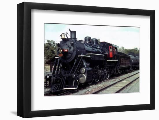 December 1946: Train Passing by on a Railroad in the West Indies-Eliot Elisofon-Framed Photographic Print