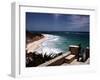 December 1946: View of a Beach in Jamaica-Eliot Elisofon-Framed Photographic Print