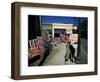 December 1946: War Veteran Sells Lottery Tickets for the Government Lottery in Camaguey, Jamaica-Eliot Elisofon-Framed Photographic Print